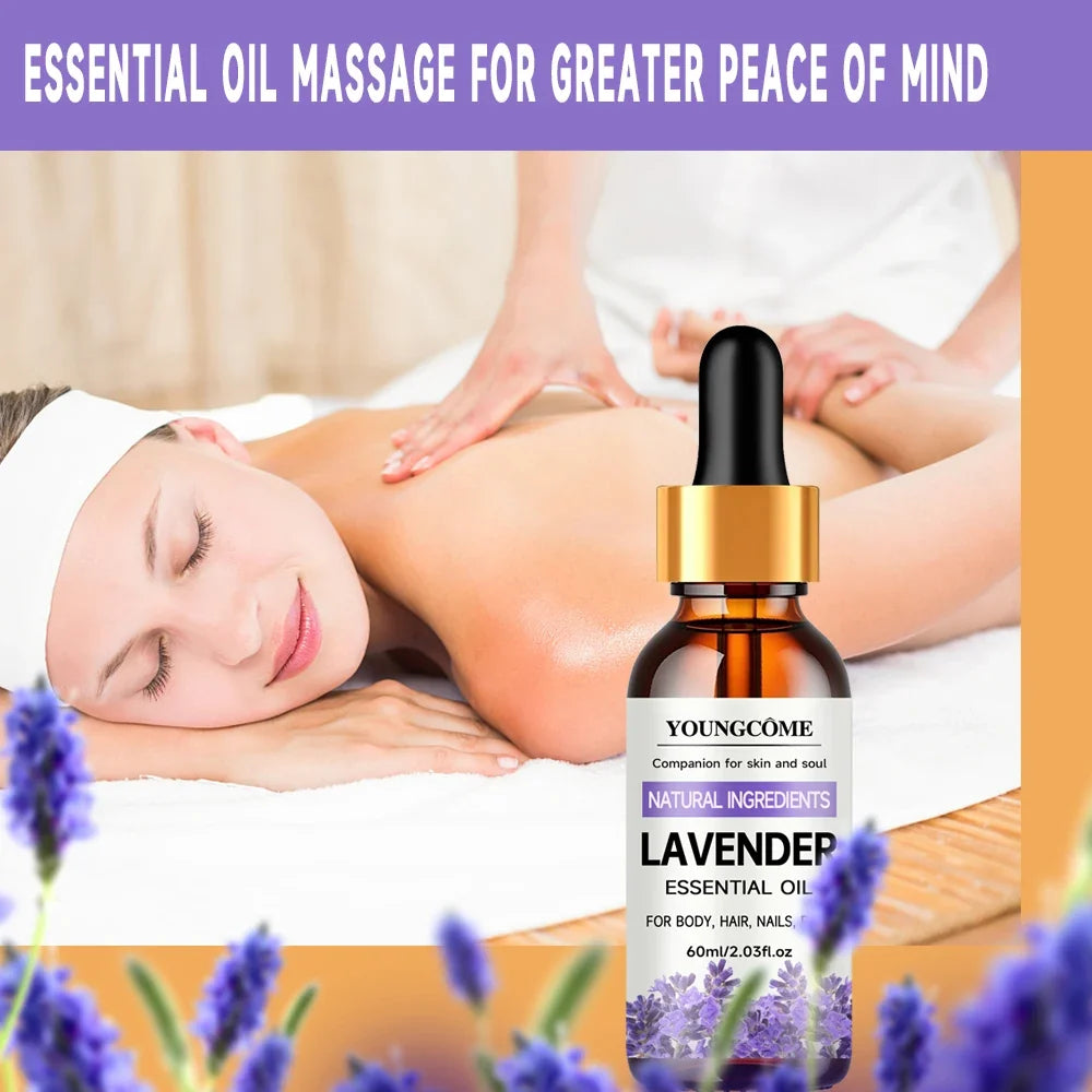 YOUNGCOME Pure Lavender Essential Oil – Hair, Face & Body