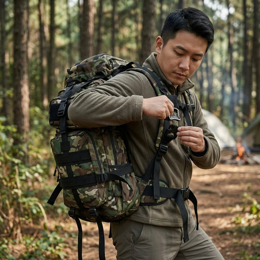 Tactical Backpack Strap | Hiking & Camping Accessory