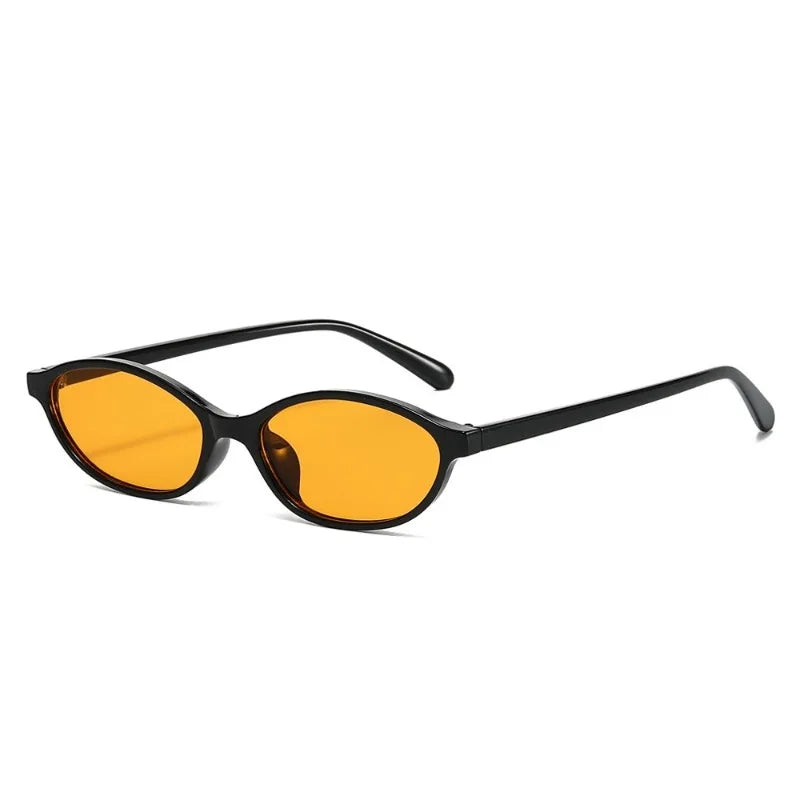 Retro Oval Cat Eye Sunglasses – UV400 Women's Fashion