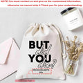 5-Pack Personalized Bachelorette Recovery Kit Drawstring Bags