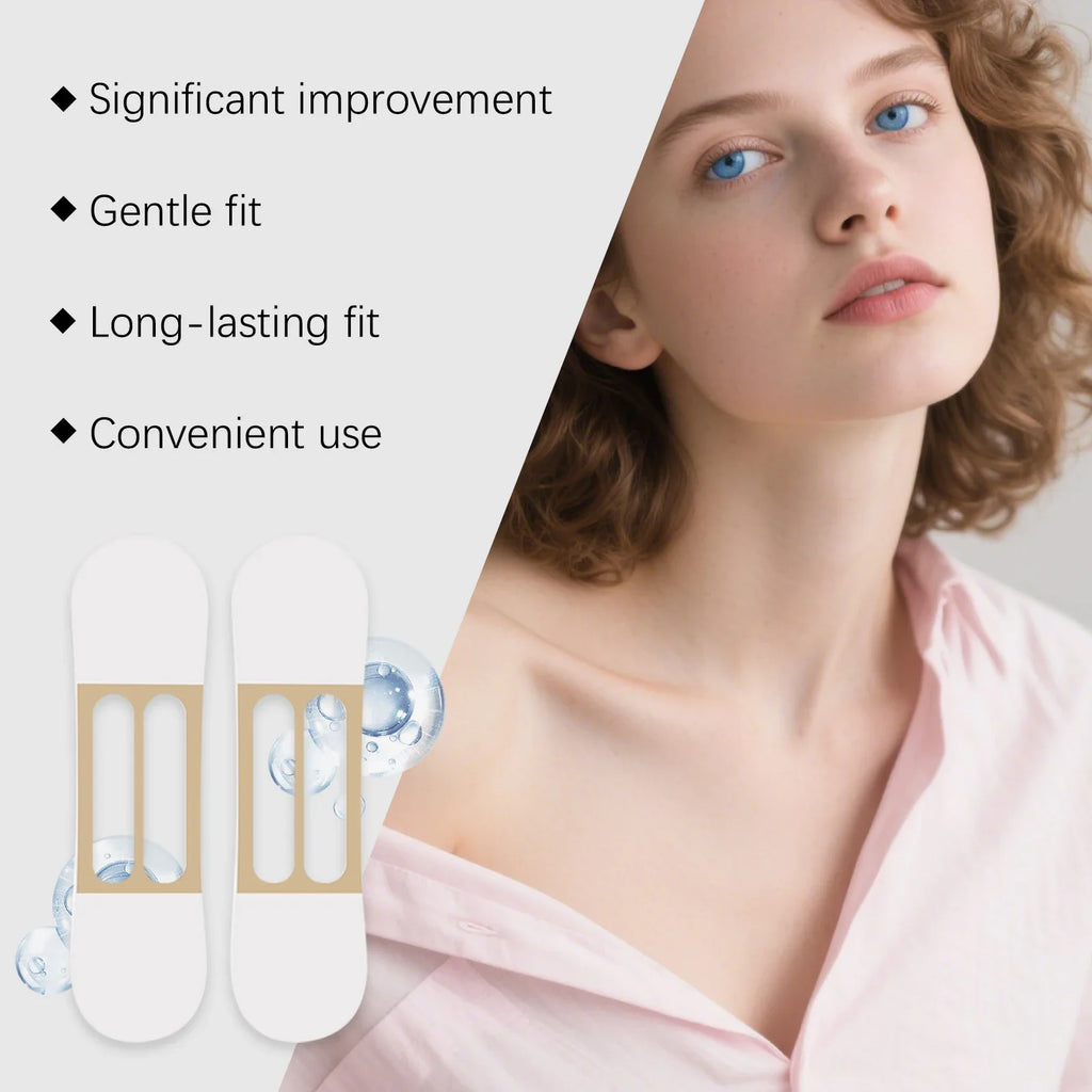 Hyaluronic Acid Neck Lifting Patches – Anti-Wrinkle Neck Contour Tape