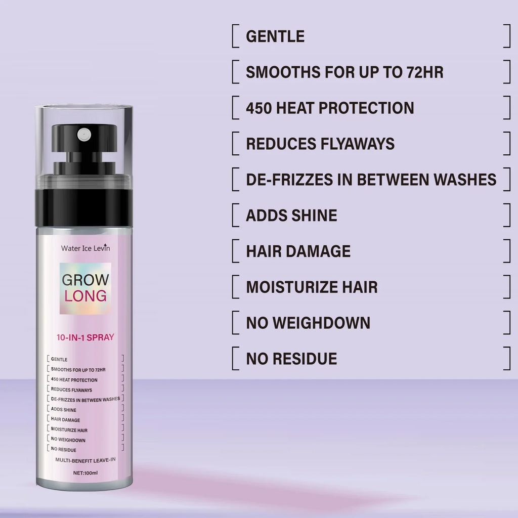 Water Ice Levin 10-in-1 Leave-In Hair Conditioner Spray 100ml