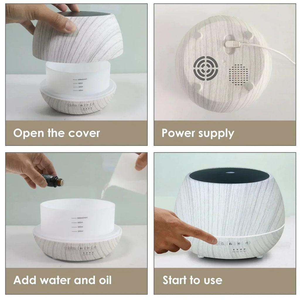 Smart WiFi Humidifier & Aromatherapy Oil Diffuser | Alexa Google