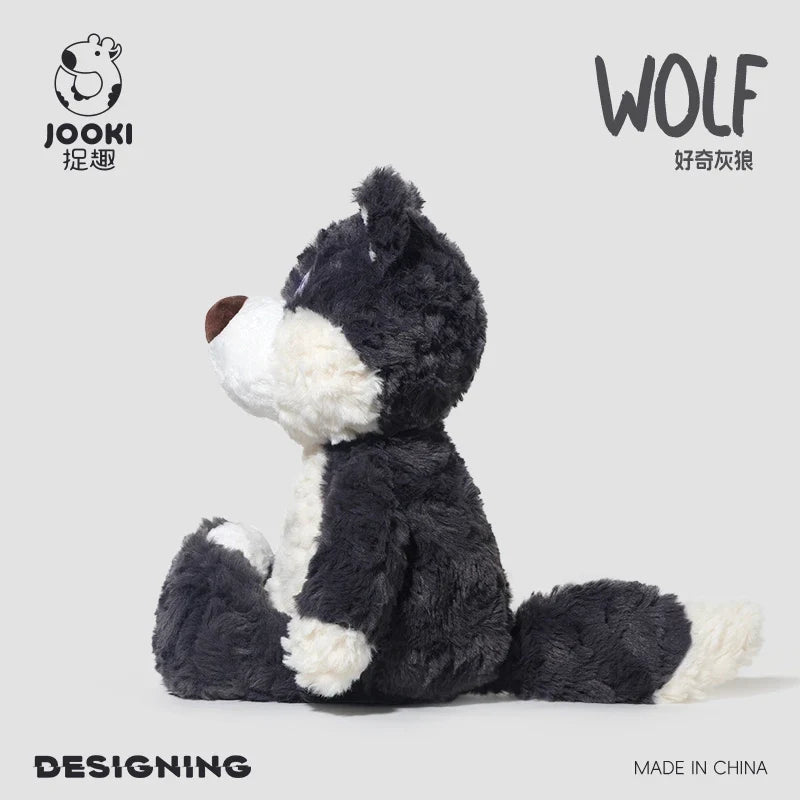 40cm Gray Wolf Stuffed Animal Plush Toy | Super Soft Gift