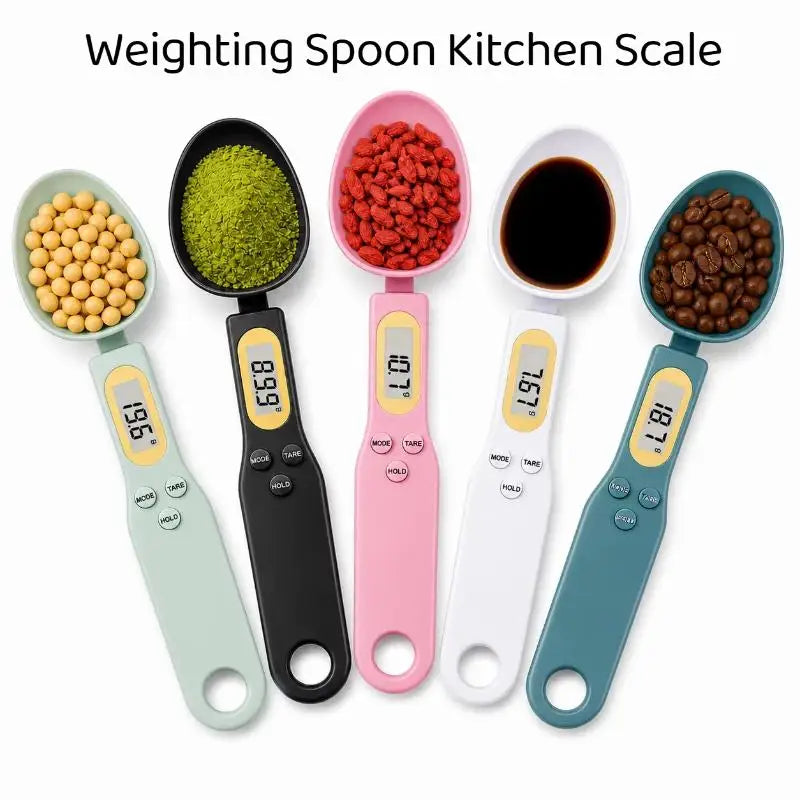 1 Digital Measuring Spoon Scale Easy Clean LCD Display 0 1- Food