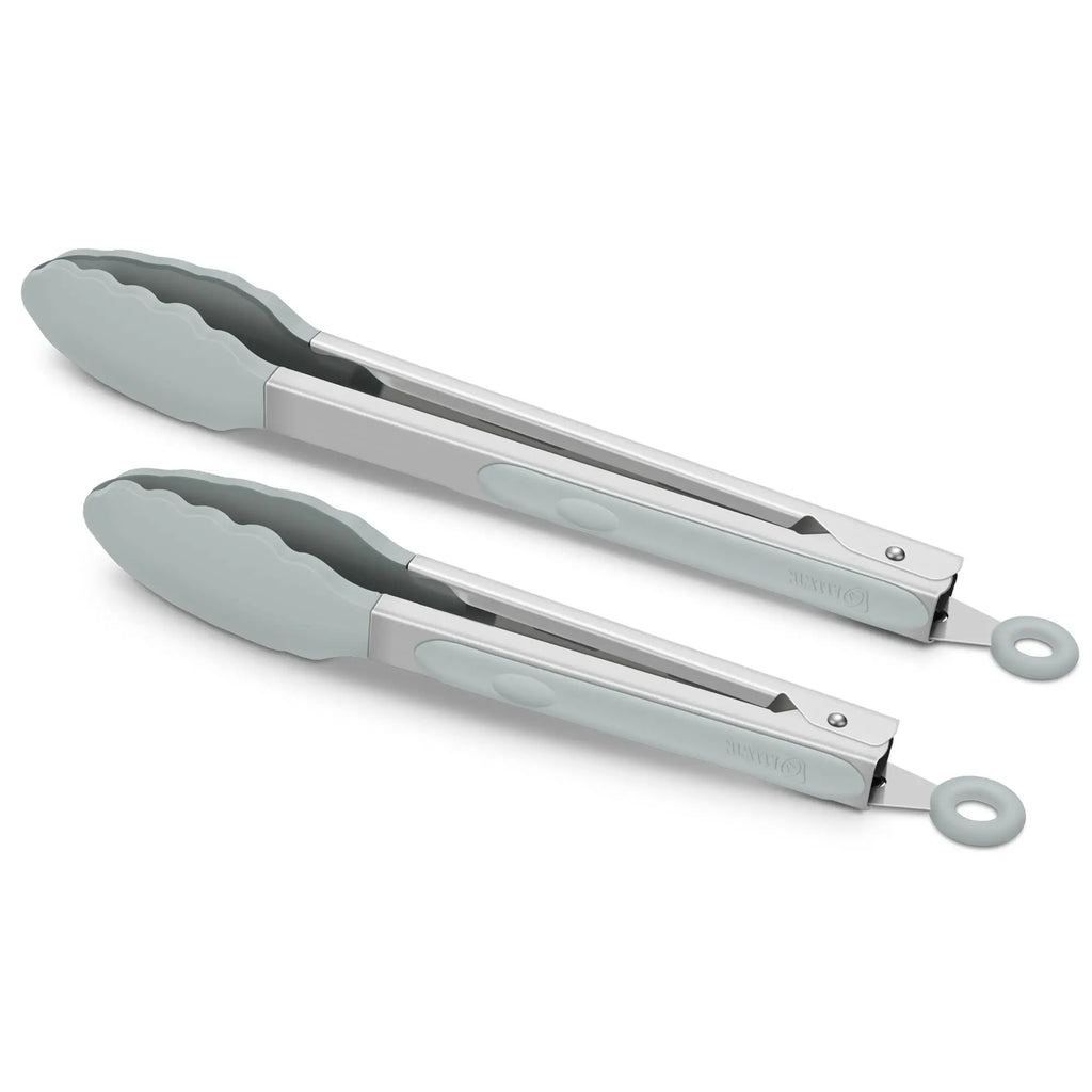 Silicone Locking Kitchen Tongs – BBQ & Cooking Clamp 10–13"