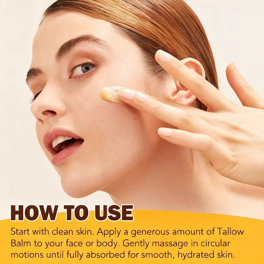 SUYARUN Tallow Cream with Honey & Vitamin C – Face & Body