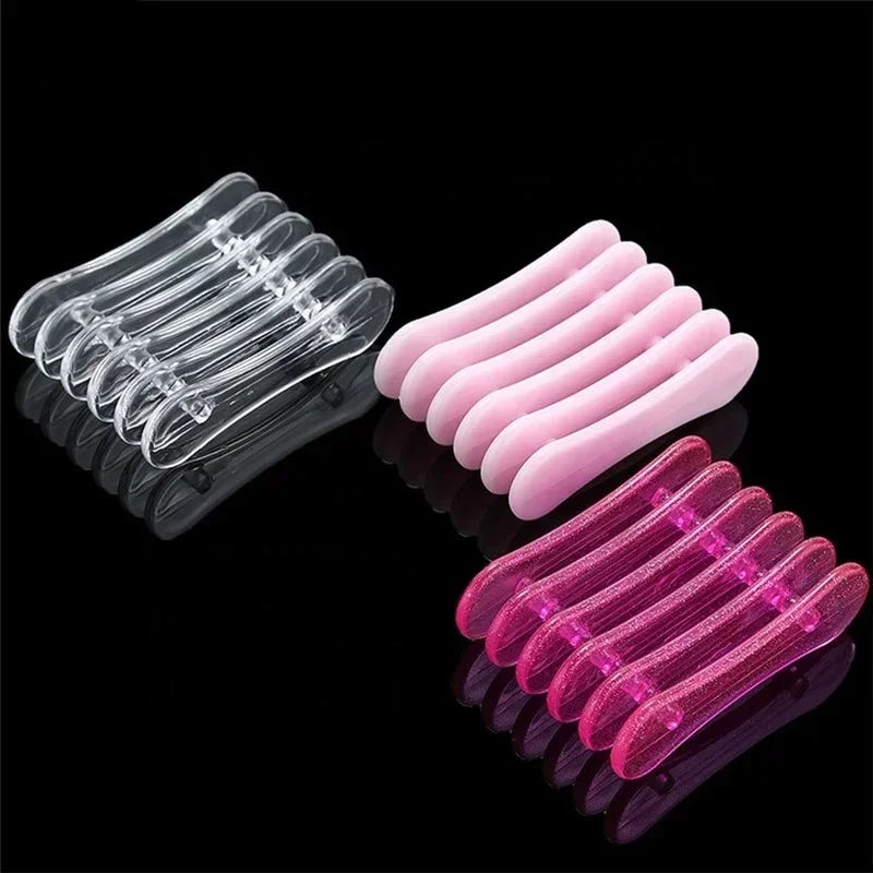 10-Pack Nail Art Brush Holder | 5-Grid UV Gel Pen Stand