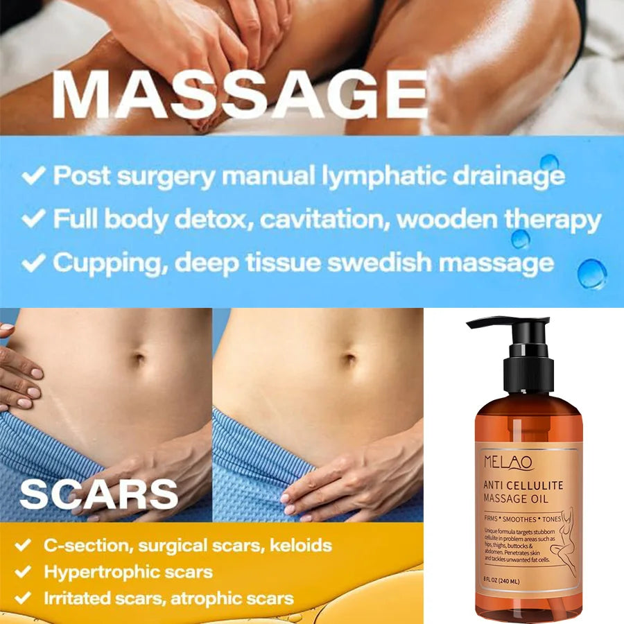 Tightening Body Oil Nourishing Lifting Firming Smooth Anti Cellulite