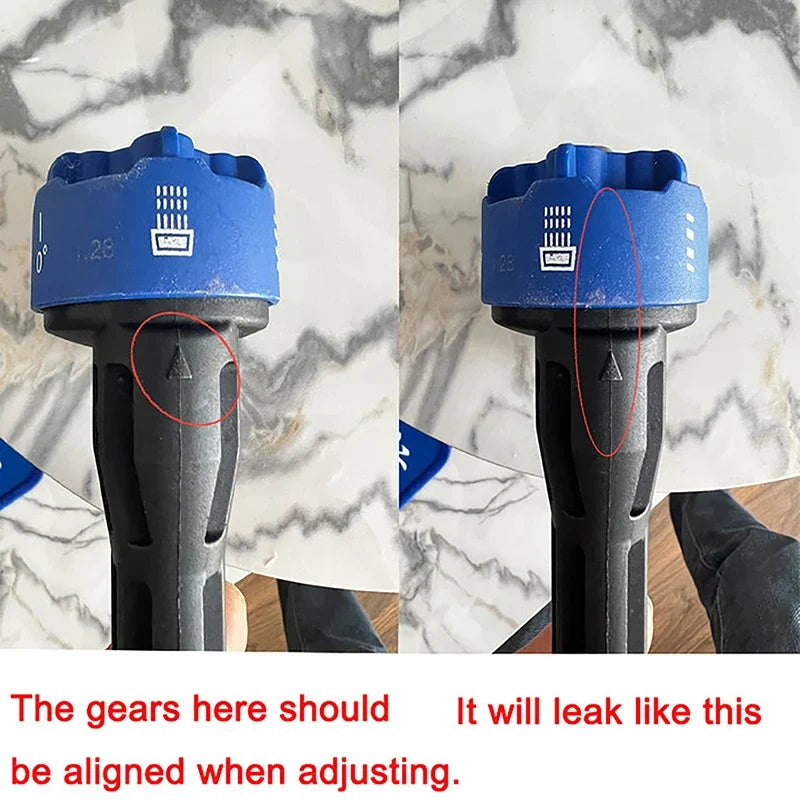 6-in-1 High Pressure Washer Nozzle for Car & Garden
