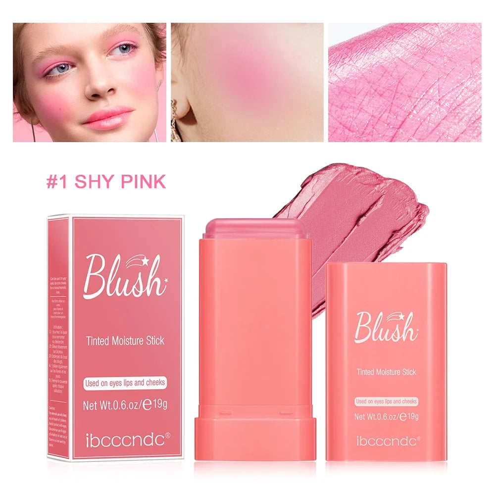 ibcccndc Multi-Use Cream Blush Stick – Long-Lasting Blusher