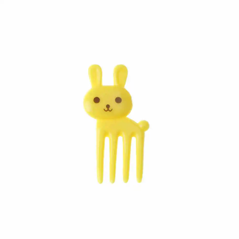 10-Piece Kids Animal Cartoon Fruit Picks – Bento Lunch Decor