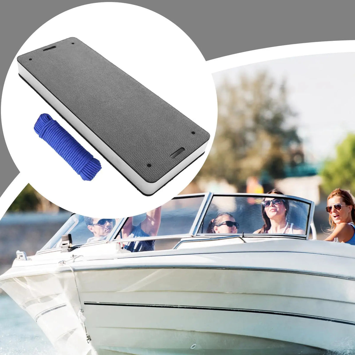 EVA Boat Fender Bumpers – Dock Guard for Pontoon & Yacht
