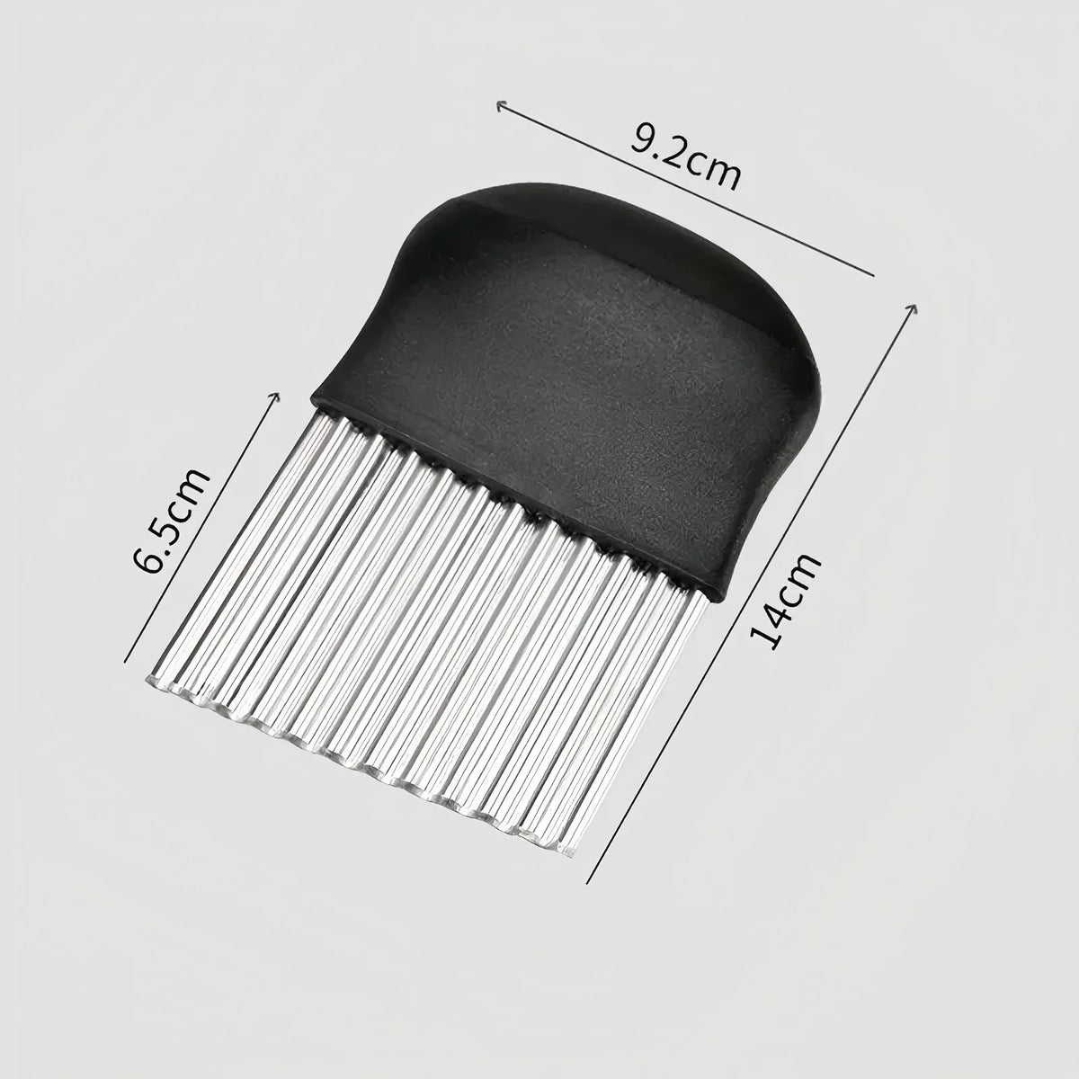 PLYS Stainless Steel Wavy Blade Potato Cutter & Veg Chopper