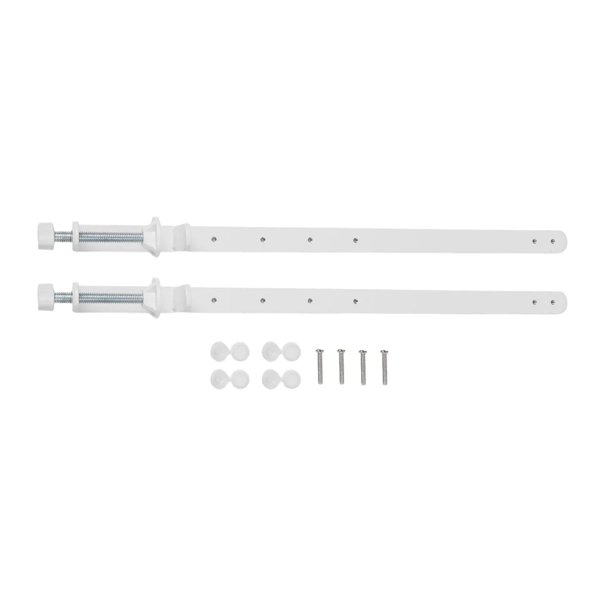 2-Pack Desk Clamp Pegboard Bracket – Nailless, 41.5cm Height