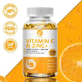 VitaKit Vitamin C 1000mg + Zinc 20mg – 120 Vegan Capsules