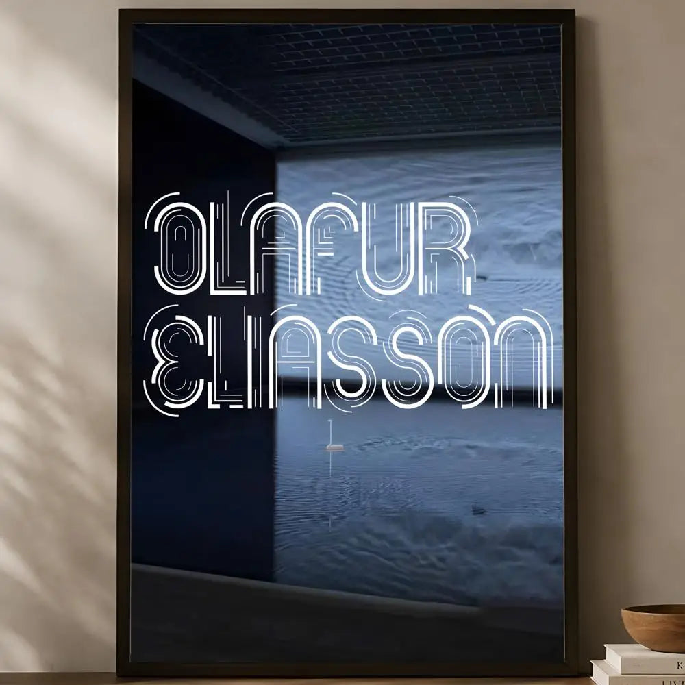 Olafur Eliasson HD PVC Wall Art Poster – Self-Stick Decor