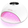 82W UV LED Nail Lamp | Fast Gel Curing, LCD Display & 4 Timers