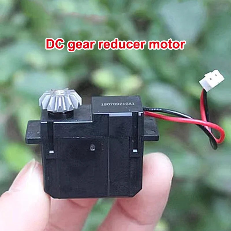 DIY Mini Output DC Deceleration Motor Looks Like Servo Robots