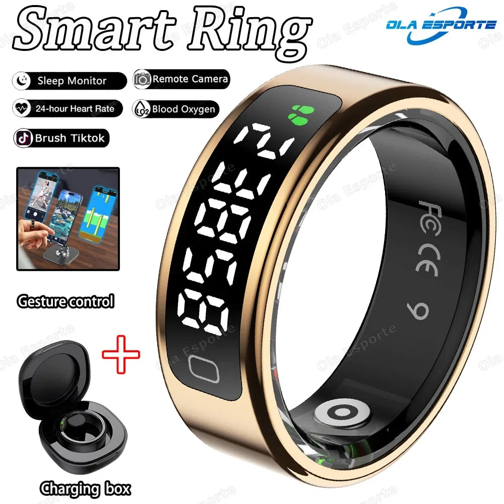 R11C Smart Ring – Heart Rate, Sleep & Blood Oxygen Tracker