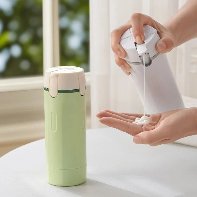 4-in-1 Leakproof Travel Bottles – Refillable Dispenser Set