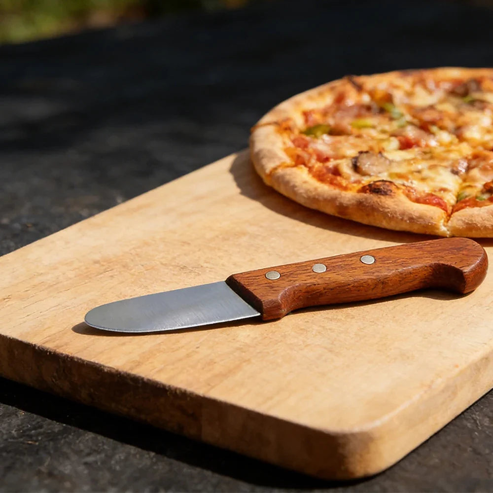 3-Piece BBQ Steak & Boning Knife Set – Stainless Steel Wood Handle