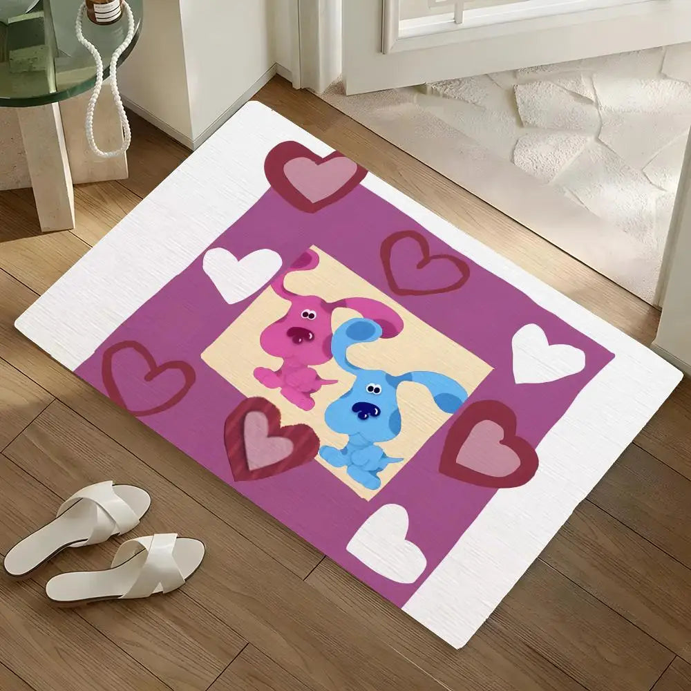 Cartoon Diatomite Bath Mat – Quick Dry, Absorbent & Anti-Slip