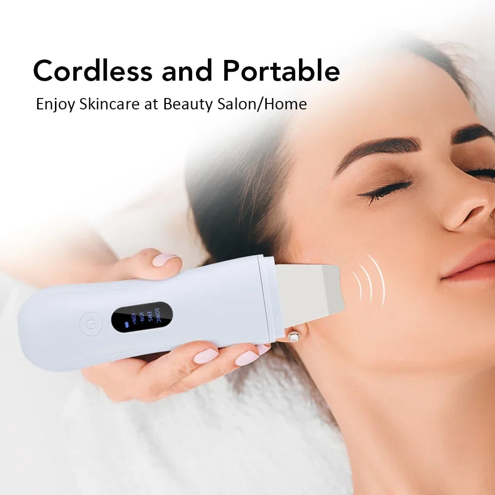 Ultrasonic Skin Scrubber – Blackhead & Deep Pore Cleaner