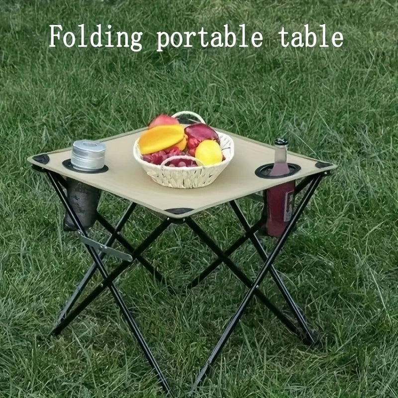 Folding Camping Table – Waterproof Portable Picnic Table
