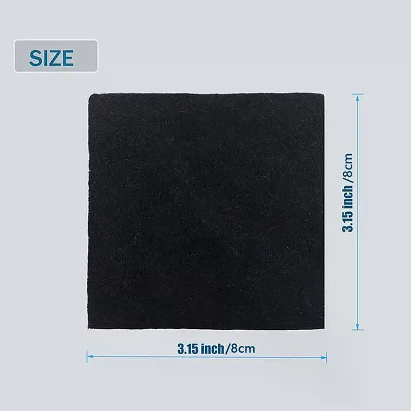 Activated Charcoal Odor Filter Sponge – 5/10/20 Pcs
