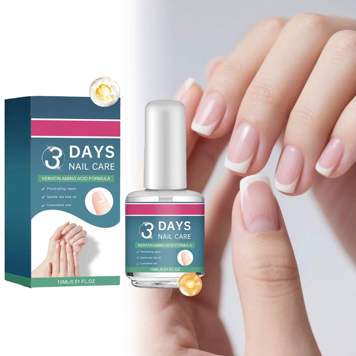 Plant-Based Nail Care Oil – Strengthen, Brighten & Moisturize
