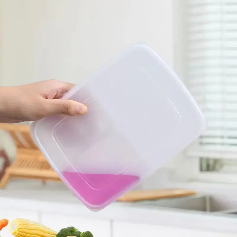 4-Compartment Airtight Fridge Storage Box | Food Crisper