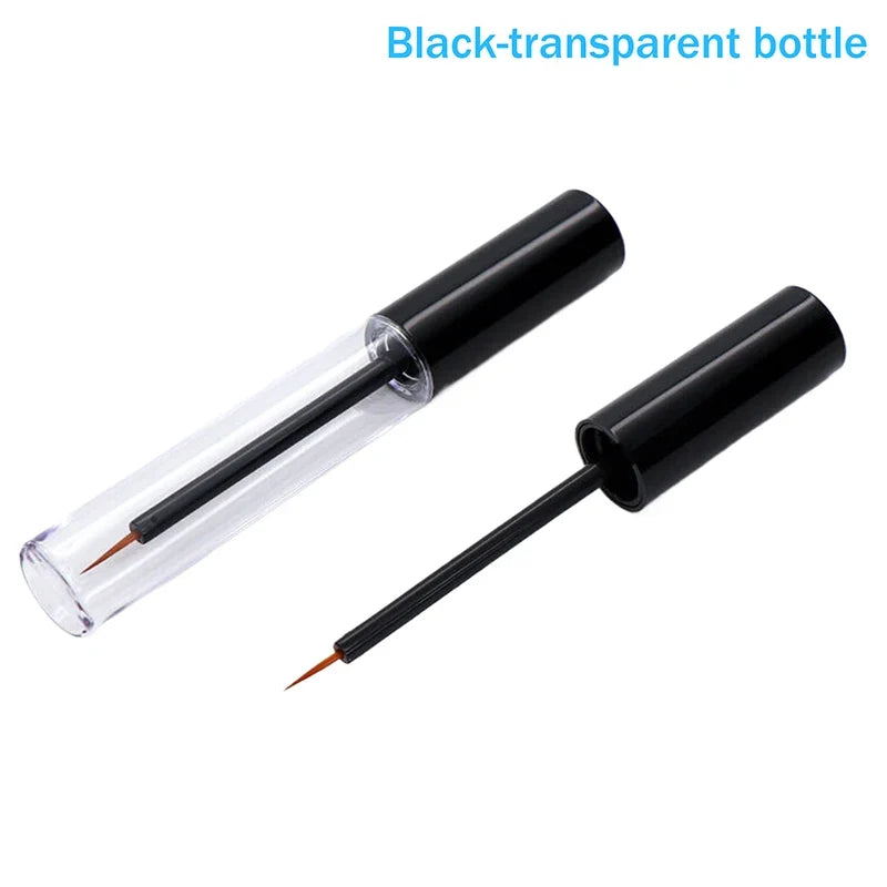 5ml Refillable Eyelash Glue Bottle with Brush | Empty Eyeliner
