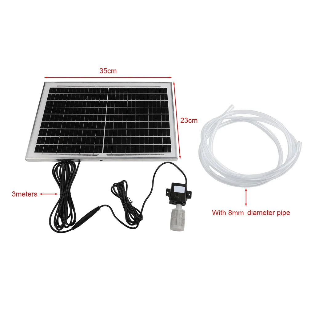 10W Solar Submersible Water Pump with Filter – Fish Pond & Aquarium
