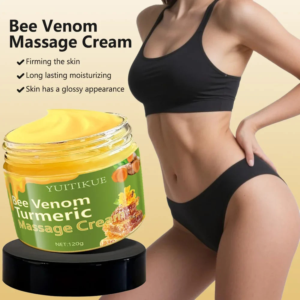 YUITIKUE Firming Cream 120g – Bee Venom & Turmeric Body Cream