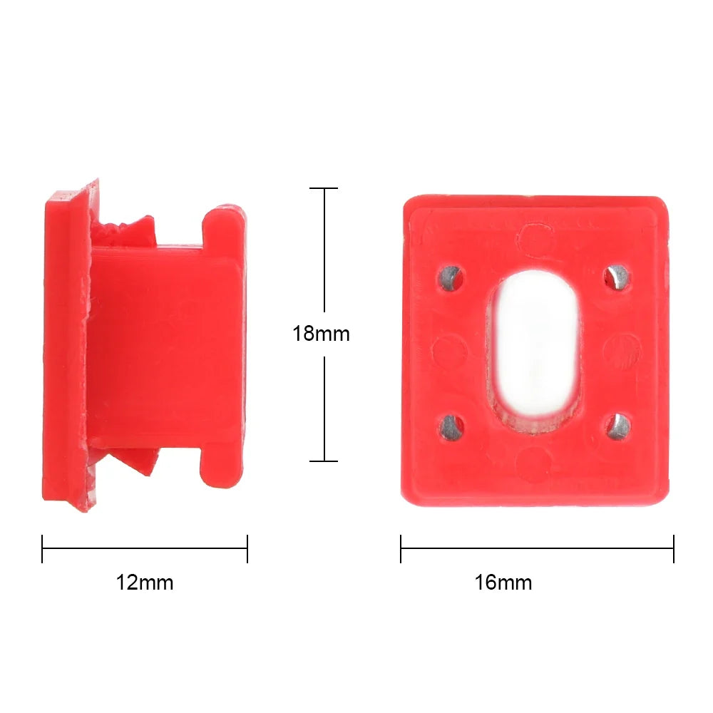 BMW E46/E65/E66/E83N Dashboard Panel Trim Clips – Red 20pcs