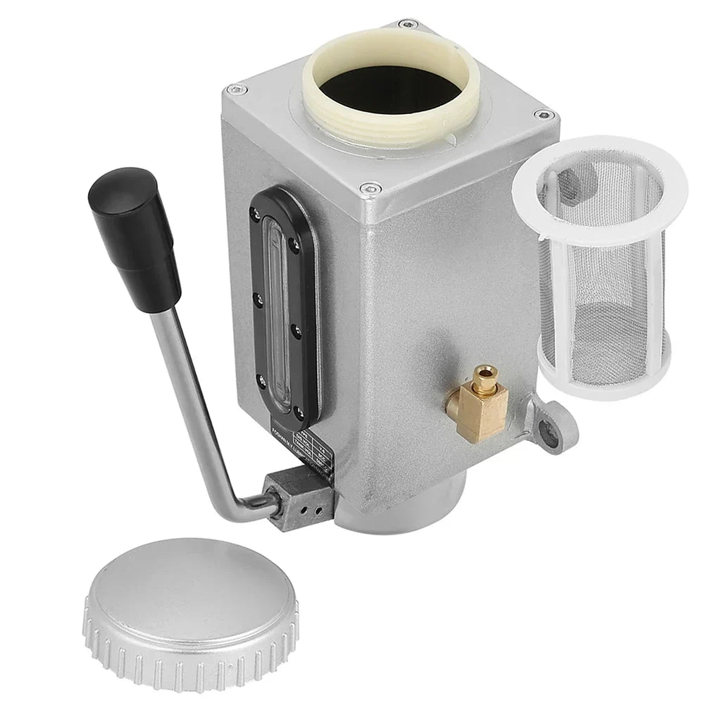 Manual Double Outlet Lubrication Oil Pump – CNC & Lathe