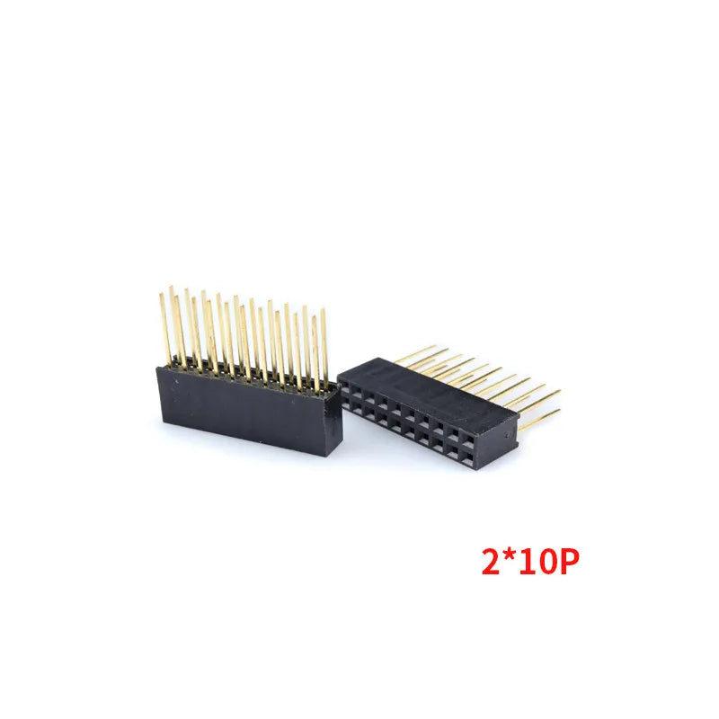 Double Row Female Long Pin Breakaway PCB Board Header Socket