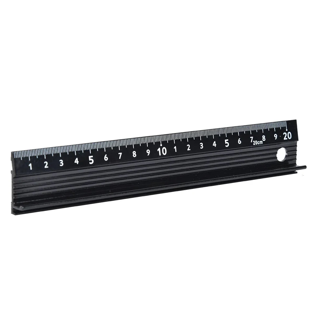 Cutting Ruler L Aluminum Alloy Measuring Tool Hardware Accessory