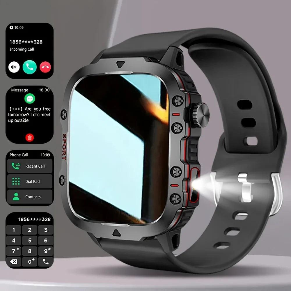 ERUN Smart Watch 1.83" Touch Screen | Call, Music & Weather