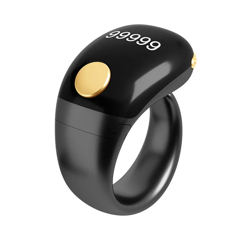 Rechargeable Smart Ring – Multifunctional Electronic Counter