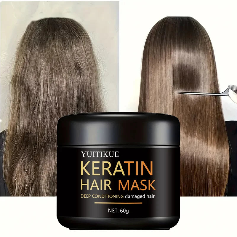 Keratin Hair Mask 60g – Deep Conditioning, Smooth & Shiny