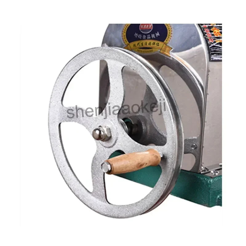 Manual Hand Crank Sugar Cane Juicer – Stainless Steel 50kg/H