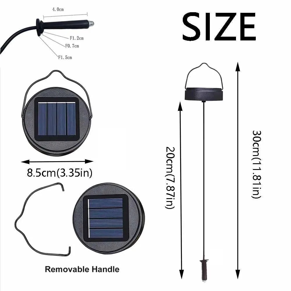 Solar LED Replacement Top 400mAh | Outdoor Hanging Light