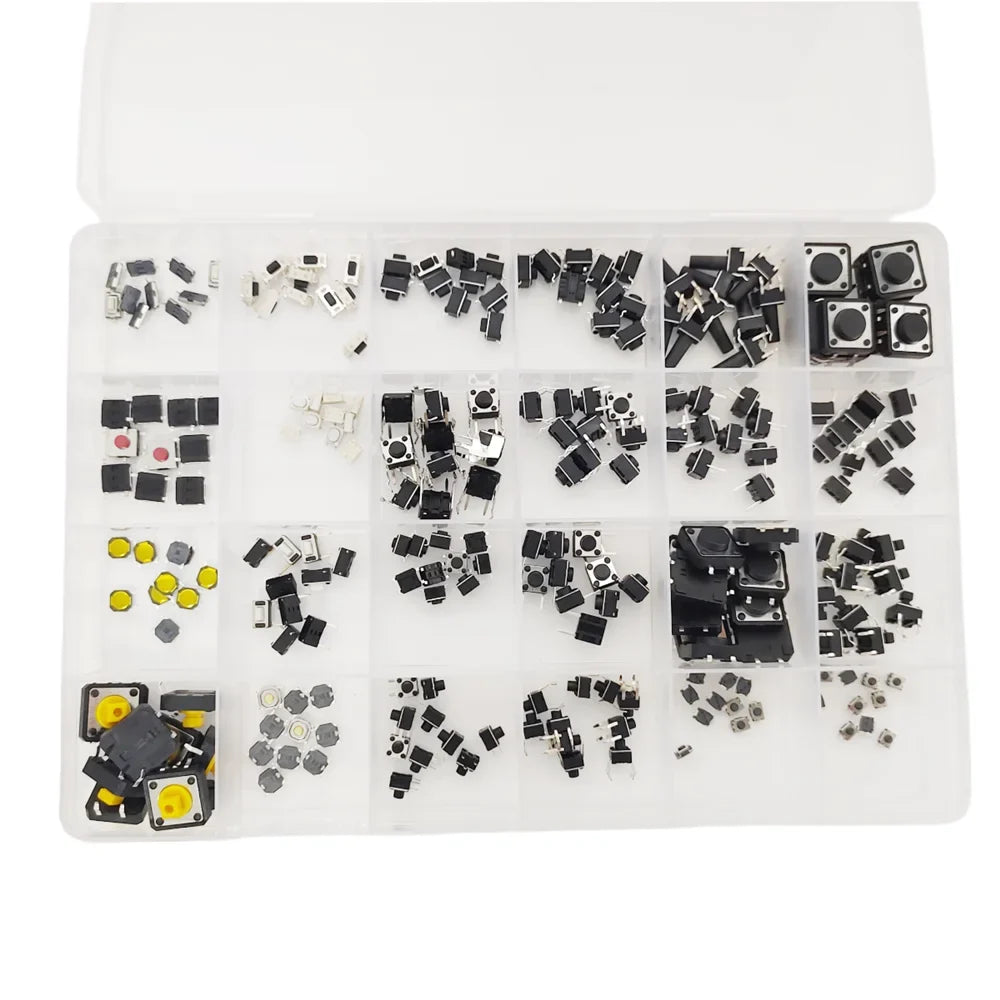 Box Micro Momentary Tact Switch Tactile Push Button 24 Values 4 Pin 3