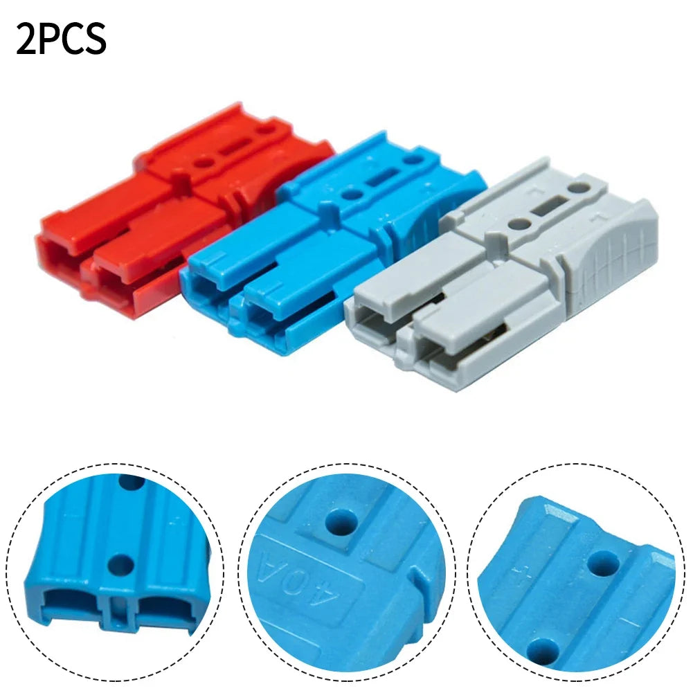2PCS 40A High-Current Battery Connector Terminal – Forklift & EV