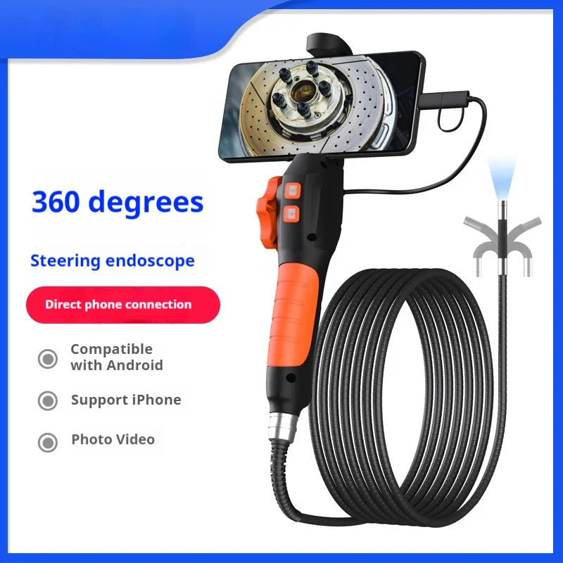 Industrial Borescope Camera – Single Lens Pipe Inspection Tool