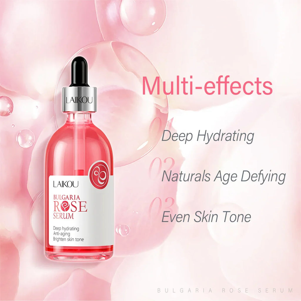 LAIKOU Sakura Rose Essence Serum Moisturizing Hydrating Nourishing