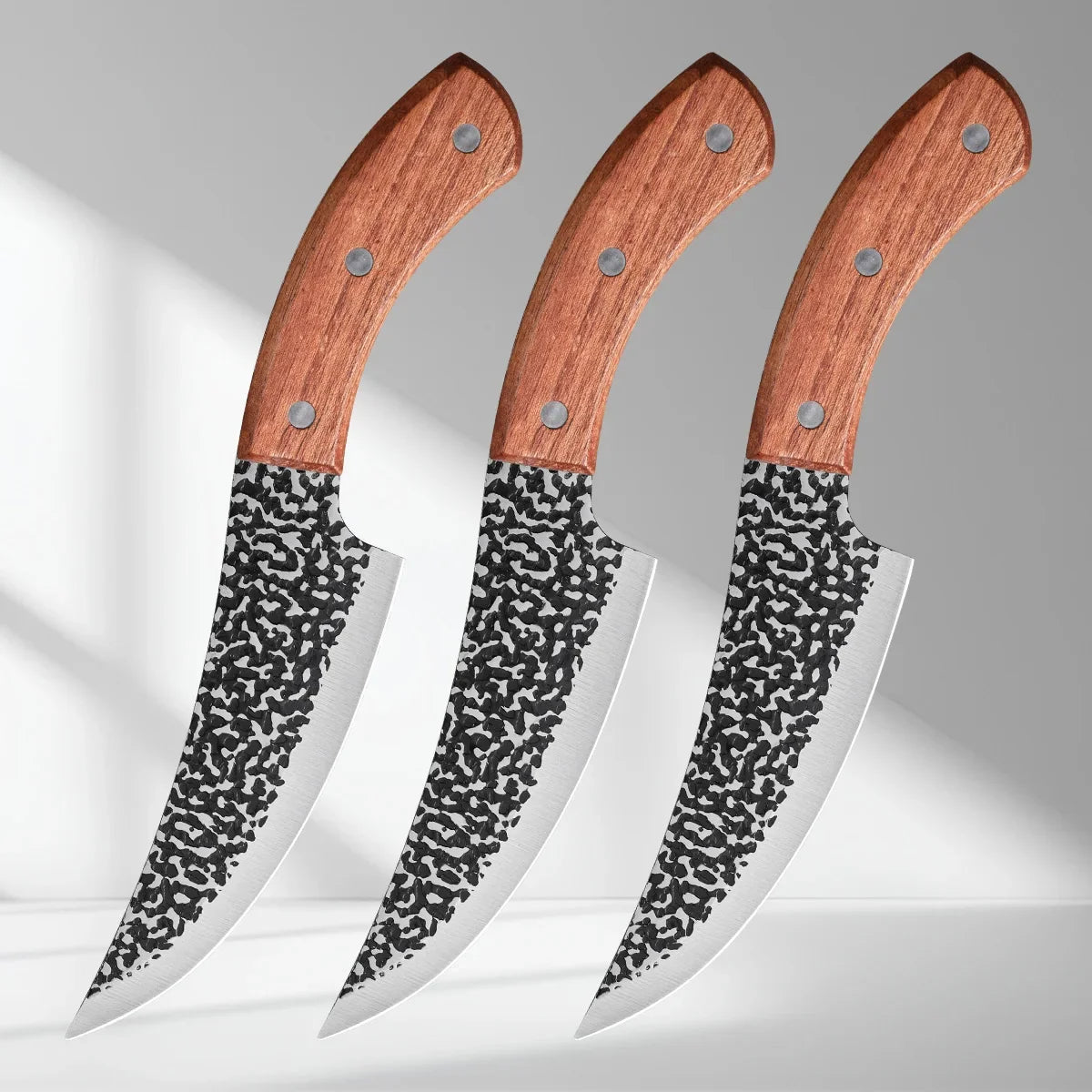 SHENJIU Forged Stainless Steel Boning Knife – 14.5" Butcher