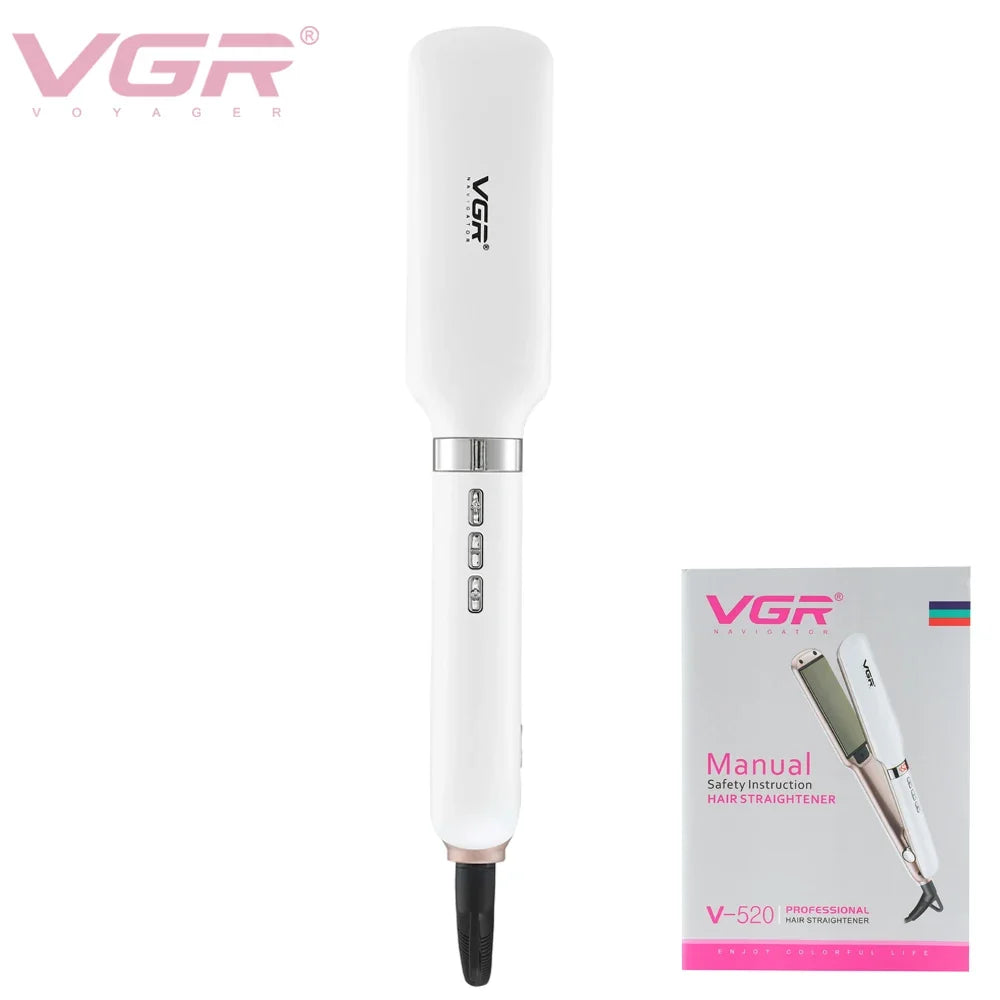 VGR V-520 Adjustable Hair Straightener & Curler | 140–230°C